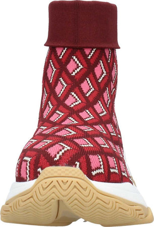 Maliparmi-Sneakers-Bordeaux-rosa-da-donna