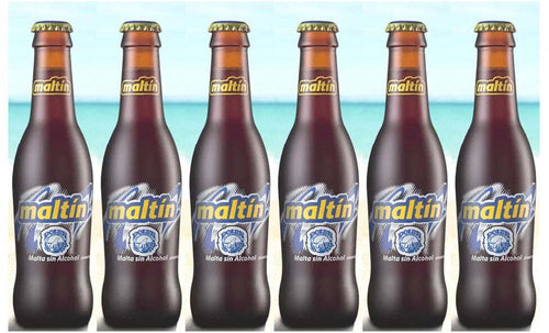 MALTIN POLAR BEBIDA DE MALTA BOTTLE 250ML X 6PZ PAESE DI ORIGINE VENEZUELAN