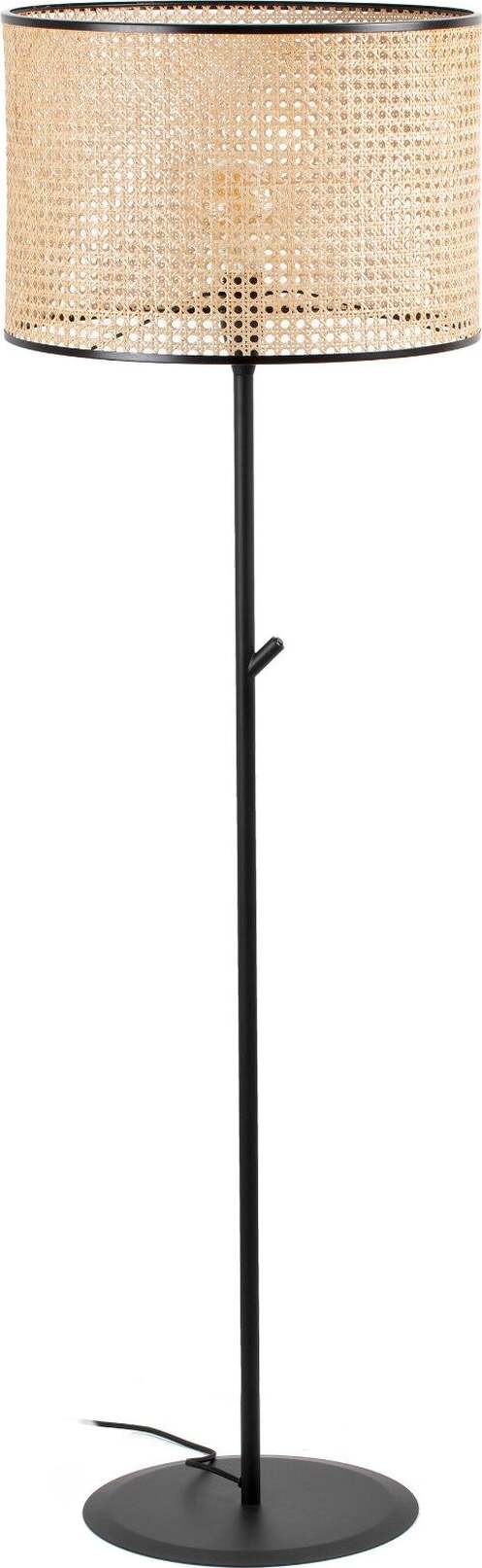 MAMBO Lampada da terra nera/ratan Illuminazione/Illuminazione per interni/Lampade/Lampade da terra Led Mall Home - Napoli, Commerciovirtuoso.it