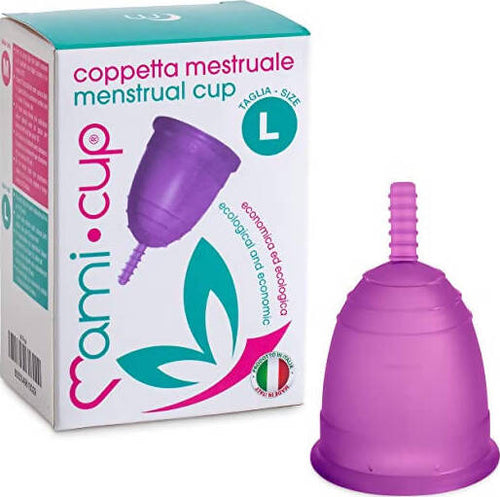 Mamicup Coppetta Mestruale Riutilizzabile e Lavabile Lilla 100% Silicone Medicale Made In Italy Taglia L Salute e cura della persona/Igiene intima/Coppe mestruali Kondorama - Martinsicuro, Commerciovirtuoso.it