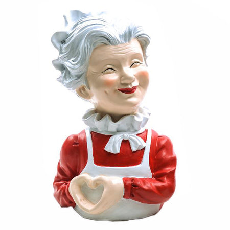 Decorazione natalizia in resina di alta qualità da appoggio per decorazioni natalizie