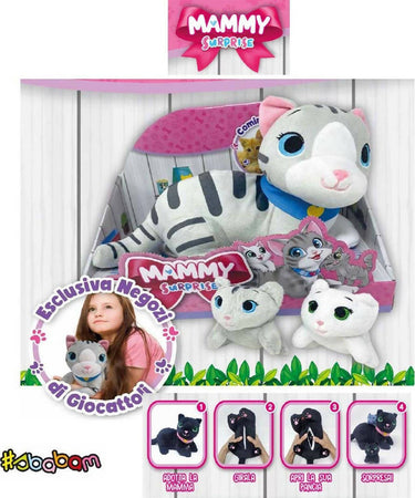 Mammy Surprise Cuccioli Di Peluche Gioco per Bambini 30 Cm Mamma Con Cuccioli Giochi e giocattoli/Personaggi giocattolo/Animali Cartoleria Deja Vu - Crotone, Commerciovirtuoso.it
