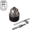 Mandrino a cremagliera 13mm con adattatore SDS Plus Fai da te/Utensili elettrici e a mano/Accessori per utensili elettrici/Accessori per trapani/Mandrini Trade Shop italia - Napoli, Commerciovirtuoso.it
