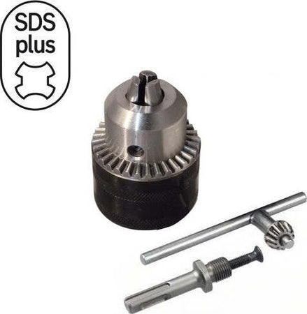 Mandrino-A-Cremagliera-Per-Trapano-Da-13mm-Con-Adattatore-Sds-Plus-Ricambio