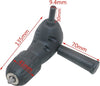 MANDRINO ANGOLARE 90° ACCESSORIO PER TRAPANO A CREMAGLIERA 0,6 - 10 MM Fai da te/Utensili elettrici e a mano/Accessori per utensili elettrici/Accessori per trapani/Mandrini Trade Shop italia - Napoli, Commerciovirtuoso.it