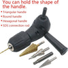 MANDRINO ANGOLARE 90° ACCESSORIO PER TRAPANO A CREMAGLIERA 0,6 - 10 MM Fai da te/Utensili elettrici e a mano/Accessori per utensili elettrici/Accessori per trapani/Mandrini Trade Shop italia - Napoli, Commerciovirtuoso.it