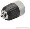 Mandrino autoserrante senza chiave metallico Silverline 13mm