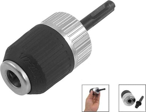 Mandrino-Per-Trapano-Autoserrante-Autobloccante-13mm-Innesto-Sds-Plus-Universale-Tools