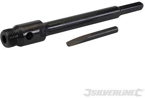 Mandrino portapunte esagonale da 100 e 200 mm Silverline