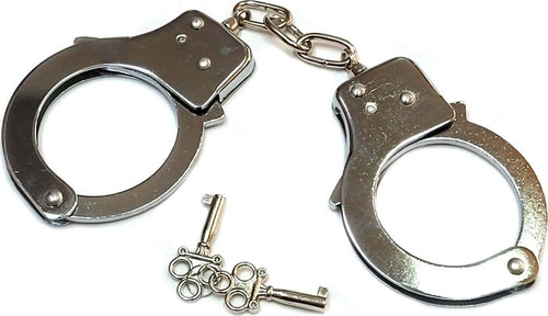 Manette Giocattolo Bambini Manette Della Polizia In Metallo Di Ruolo Per Feste Della Polizia Manette Con 2 Chiavi Giochi Per Sicurezz Salute e cura della persona/Erotismo e contraccezione/Bondage/Manette Il Distintivo - Pesaro, Commerciovirtuoso.it