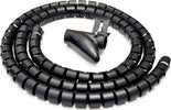 MANGIACAVO MANGIA CAVO COPRI FILO RAGGRUPPA FILI DA 1,5 M BIANCO O NERO  Trade Shop italia - Napoli, Commerciovirtuoso.it