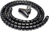 Mangiacavo Mangia Cavo Copri Filo Raggruppa Fili Da 1,5 M Bianco O Nero Fai da te/Materiale elettrico/Gestione del cavo/Guaine per cavi Trade Shop italia - Napoli, Commerciovirtuoso.it