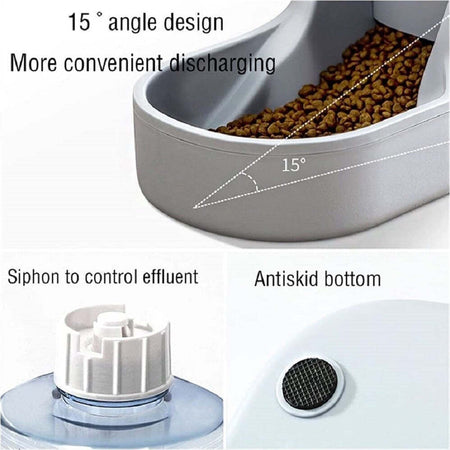 Mangiatoia Automatica Animali Ciotola Gatto Acqua Alimentazione Distributore 3.8l Prodotti per animali > Prodotti per Cani > Ciotole e Biberon Trade Shop italia - Napoli, Commerciovirtuoso.it
