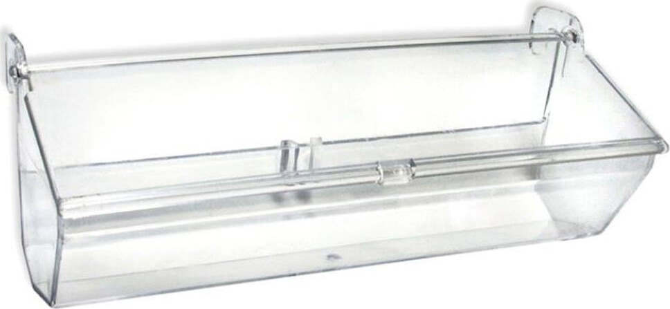 MANGIATOIA DA APPENDERE PER PICCOLI ANIMALI IN PLASTICA CON GANCI 22X7X7CM Prodotti per animali domestici/Uccelli/Accessori alimentazione e abbeveraggio/Mangiatoie Trade Shop italia - Napoli, Commerciovirtuoso.it