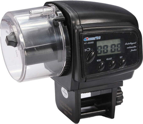 MANGIATOIA DOSATORE AUTOMATICA ELETTRONICA CIBO PESCI ACQUARI DISPLAY AF-2009D  Trade Shop italia - Napoli, Commerciovirtuoso.it