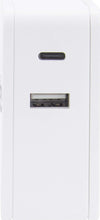 MANHATTAN-Alimentatore-60W-con-porte-USB-C-e-USB-A-Bianco