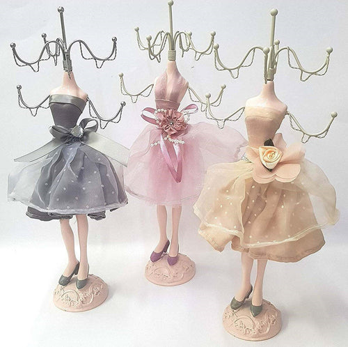 Manichino Portagioie 6 Posti 32cm Cj3409 Abito Vestiti Porta Gioielli Gioie Portaoggetti Trade Shop italia - Napoli, Commerciovirtuoso.it