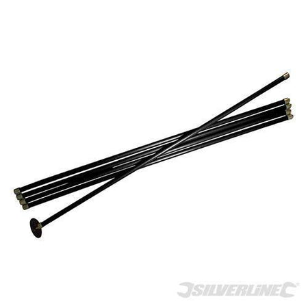 Manico per sturalavandini Silverline 7 pezzi adatto per spazzole Prezzo Silverline
