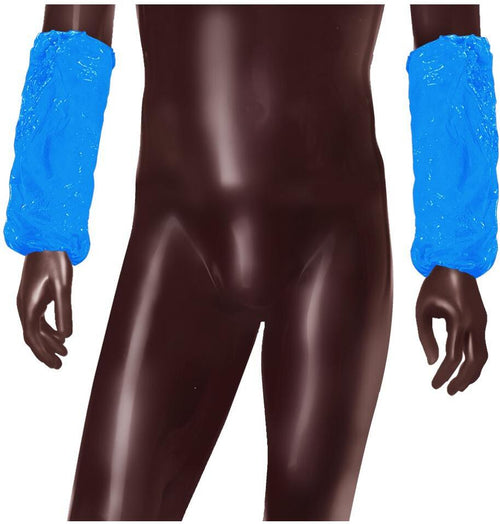Manicotti Monouso Azzurro 50 Paia