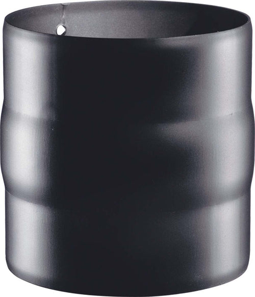 Manicotto di giunzione per canna fumaria stufa a Legna in acciaio nero da 1,2 mm Fai da te/Caminetti e accessori/Accessori per caminetto/Tubi di scarico La Zappa - Altamura, Commerciovirtuoso.it