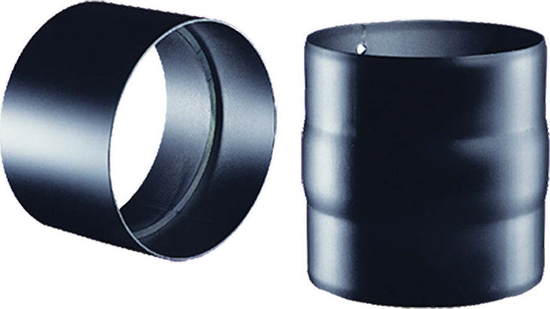 MANICOTTO-IN-ACCIAIO-NERO-ø-cm-12-F/F---sp.2-mm-(legna)-Kasart