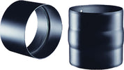 MANICOTTO-IN-ACCIAIO-NERO-ø-cm-13-M/M---sp.2-mm-(legna)-Kasart