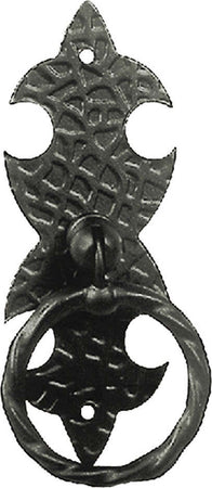 MANIGLIA-AD-ANELLO-CON-PIASTRA-mm-45-Enrico-Casiraghi