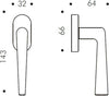 Maniglia-Dk-Robotre-Cd92-Dkr-Oro-Lucido-Misura-7-Conf.-2pz