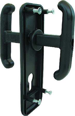 MANIGLIE-PER-PORTE-BASCULANTI-ART.-433-con-placca-Prefer