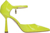Manila-Grace-Scarpe-con-Tacco-Giallo-da-donna