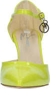 Manila-Grace-Scarpe-con-Tacco-Giallo-da-donna
