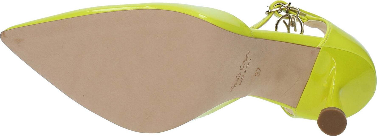 Manila-Grace-Scarpe-con-Tacco-Giallo-da-donna
