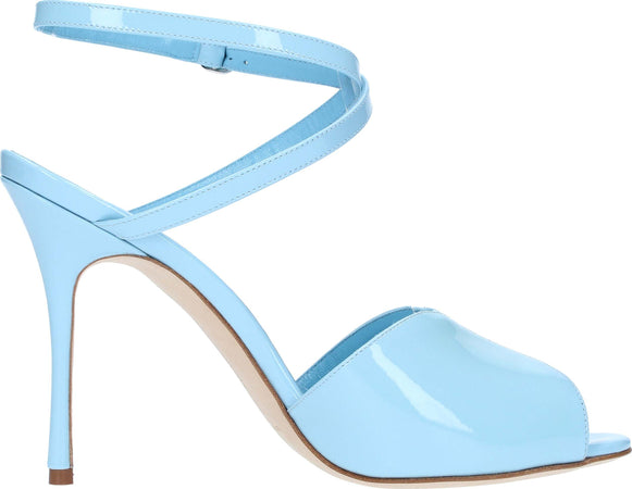 Manolo-Blahnik-Sandali-Azzurro-da-donna