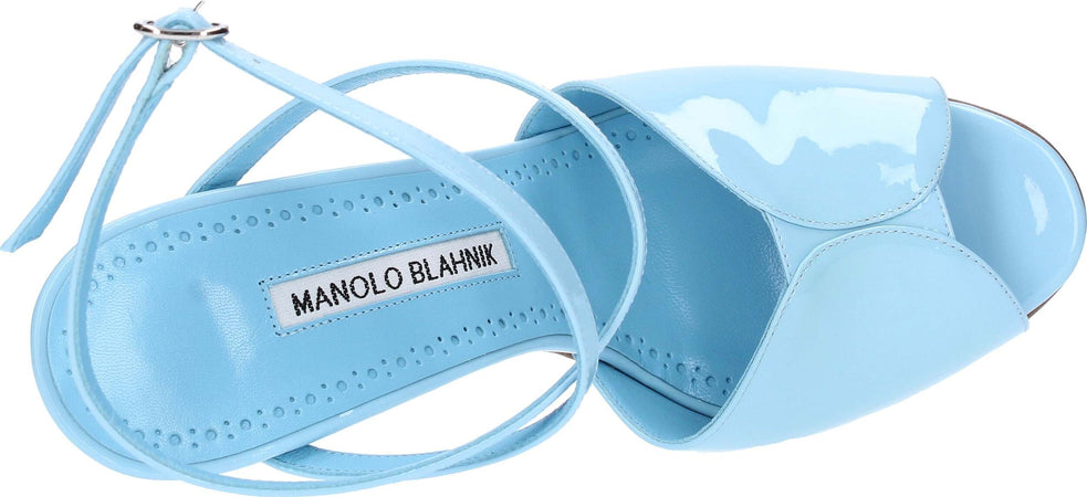 Manolo-Blahnik-Sandali-Azzurro-da-donna