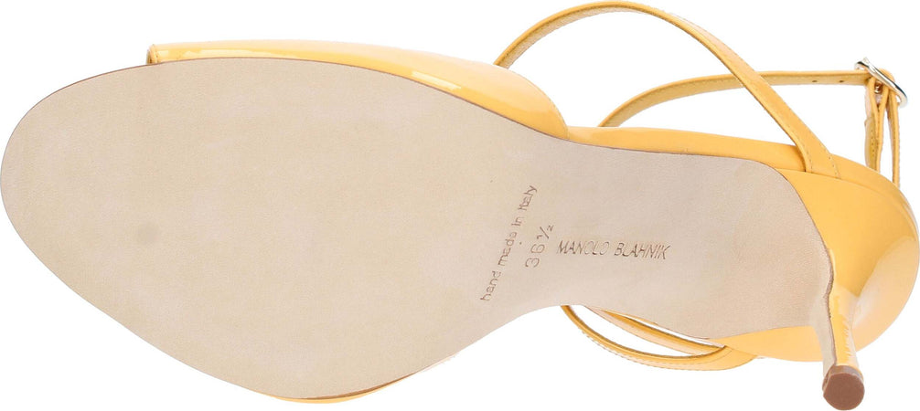 Manolo-Blahnik-Sandali-Giallo-da-donna