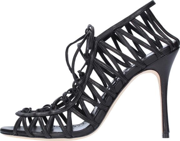 Manolo-Blahnik-Sandali-Nero-da-donna