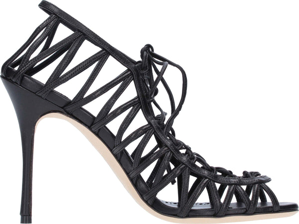 Manolo-Blahnik-Sandali-Nero-da-donna