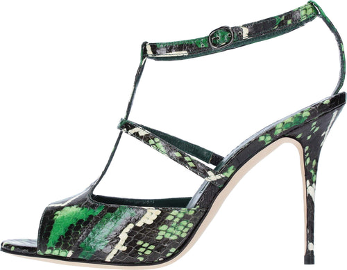 Manolo-Blahnik-Sandali-Verde-da-donna