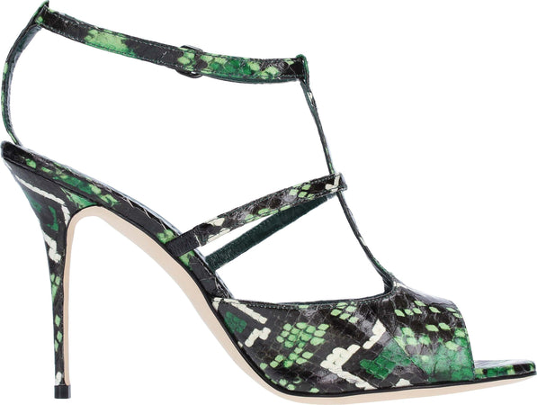 Manolo-Blahnik-Sandali-Verde-da-donna