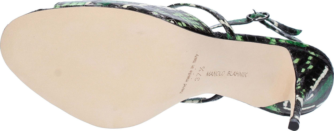 Manolo-Blahnik-Sandali-Verde-da-donna