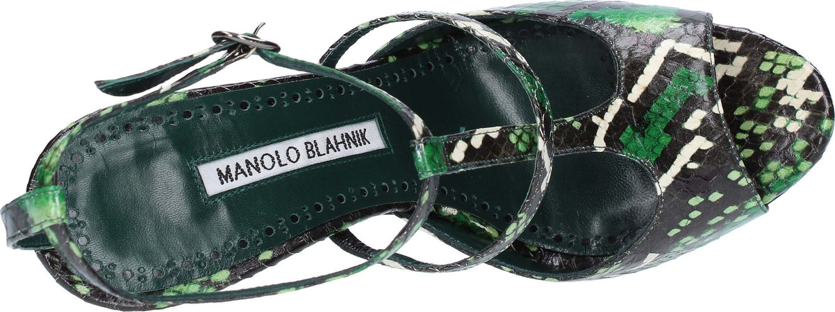 Manolo-Blahnik-Sandali-Verde-da-donna