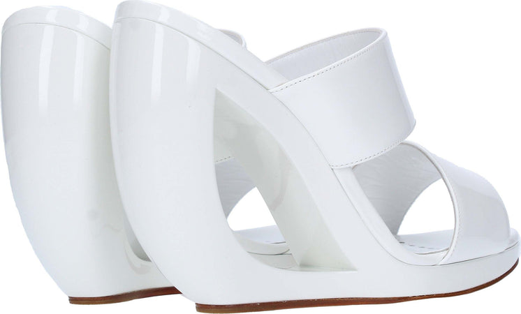 Manolo-Blahnik-Scarpe-con-Tacco-Bianco-da-donna