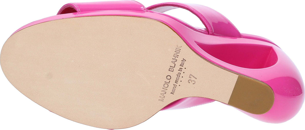 Manolo-Blahnik-Scarpe-con-Tacco-Fucsia-da-donna