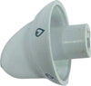 Manopola-Bianca-Piano-Cottura-Rex-Electrolux-Aeg-Zoppas-Mozzo-11mm-Diametro-6mm