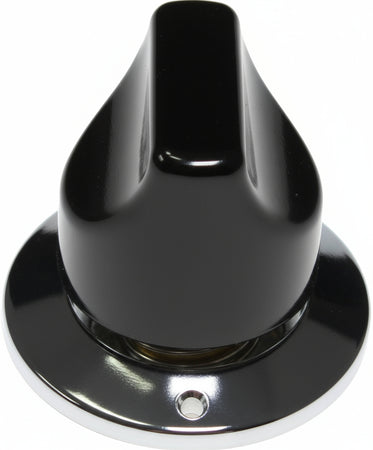 Manopola cucina Hotpoint Ariston Indesit piano cottura nera con ghiera e molla Casa e cucina/Elettrodomestici per la cucina/Accessori e parti di ricambio/Parti di ricambio per fornelli Rossi Ricambi - Venetico Marina, Commerciovirtuoso.it