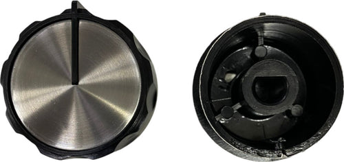 Manopola-cucina-Lofra-forno-8-mm-foro---nera-diametro-esterno-mm.45---1-pezzo