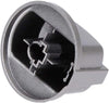 Manopola Inox Forno Originale Indesit Ariston C00284958