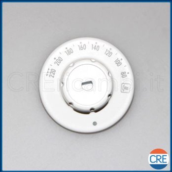 Manopola-Temperatura-Bianca-per-Sfornatutto-EO21311,-EO2135-e-EO2131