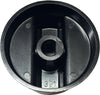 Manopola-universale-cucina-nera-piano-cottura-gambo-incassato-7-mm