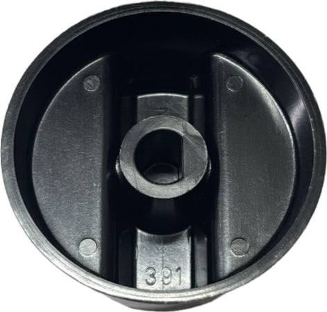 Manopola-universale-cucina-nera-piano-cottura-gambo-incassato-7-mm